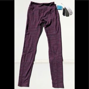 Kyodan workout leggings size XS spacedye purple